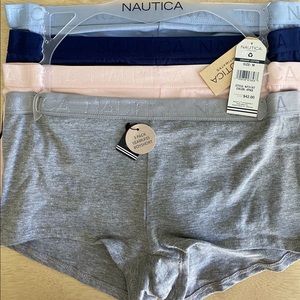 NWT Nautica “boy short” underwear Size Medium